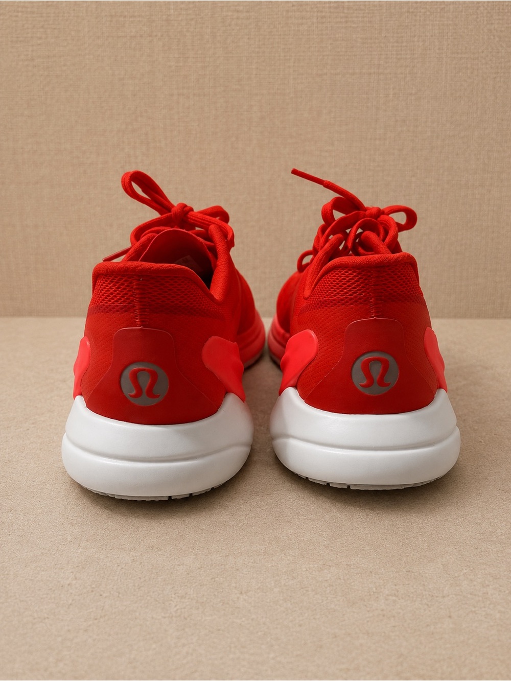 Lululemon Blissfeel Run 2 Running Shoes Solar Red Flare Red Women’s Size 8.5 - Picture 5 of 7